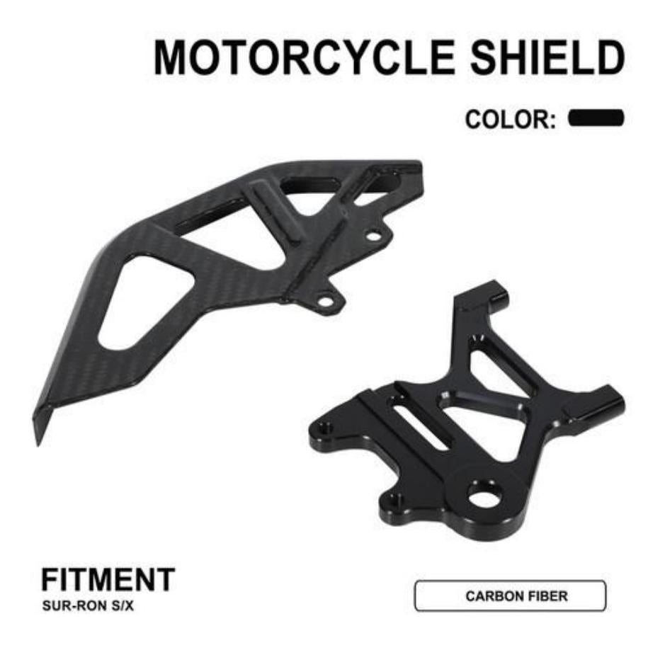 Protection moto carbone pour Sur-Ron