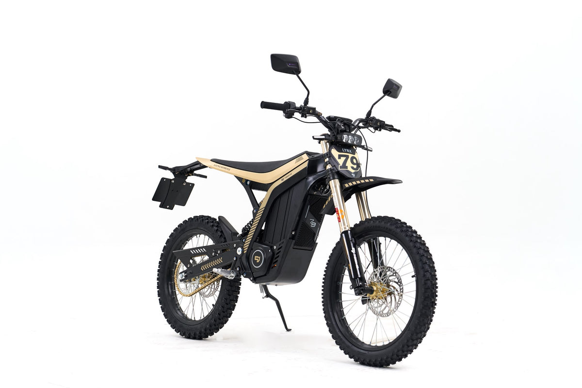 79Bike Lynx L1e-B noir or moto électrique homologuée