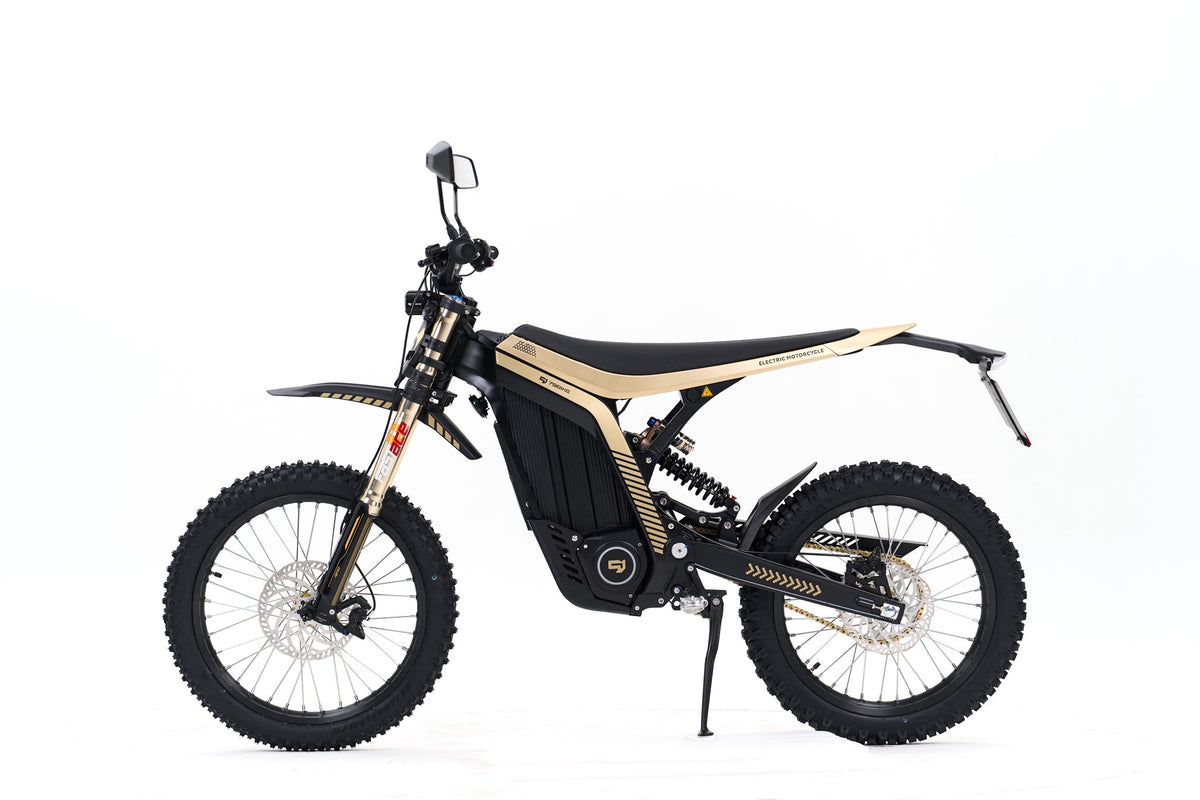 79Bike Lynx L1e-B noir or vue de profil gauche