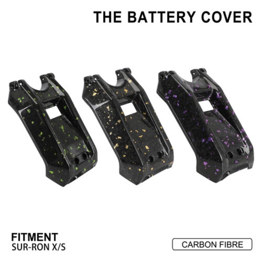 Cache batterie carbone pour Sur-Ron