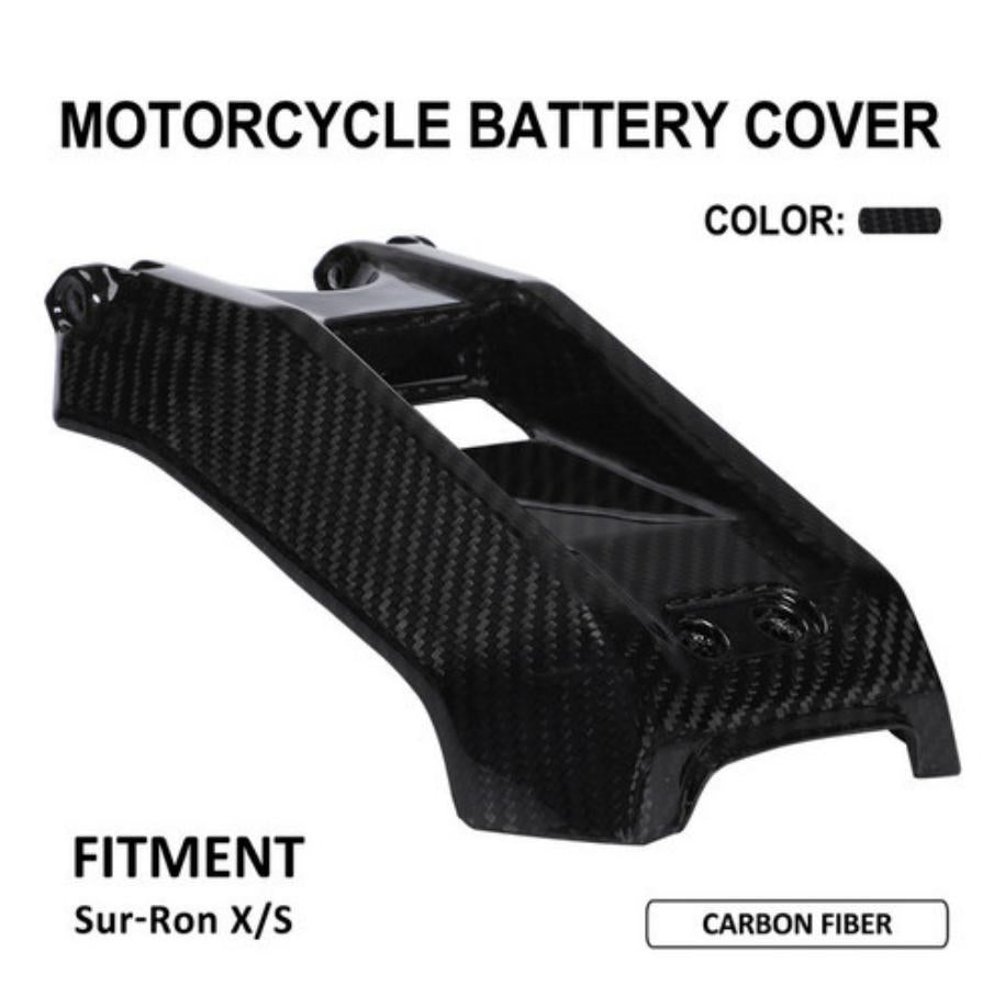 Cache batterie carbone pour Sur-Ron