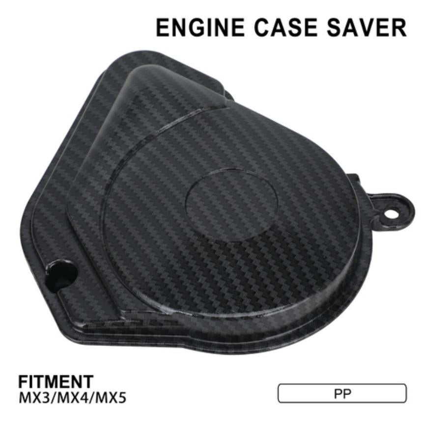 Protection carter moteur effet carbone pour Talaria