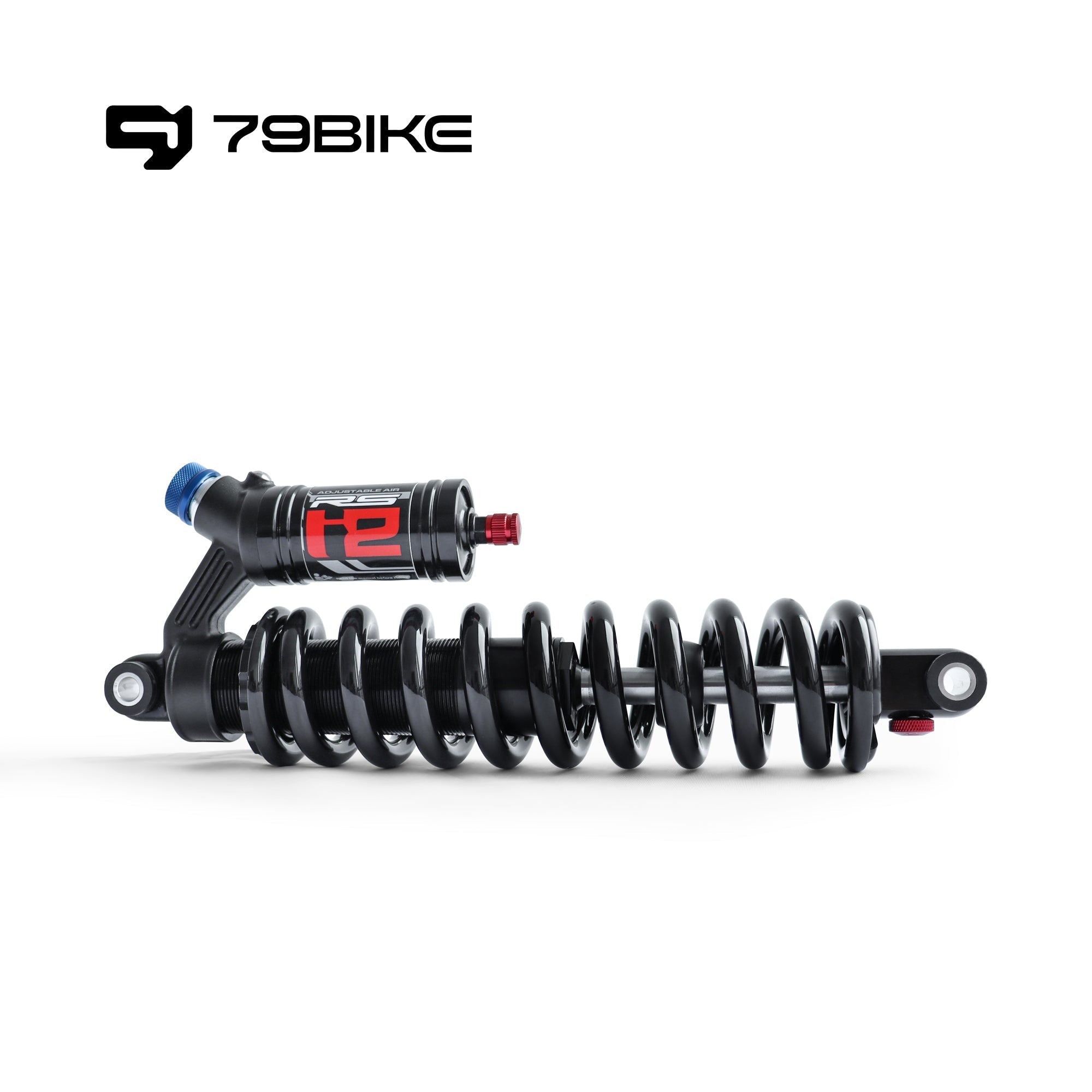 79Bike Rear Shock - vue détaillée de l'amortisseur arrière