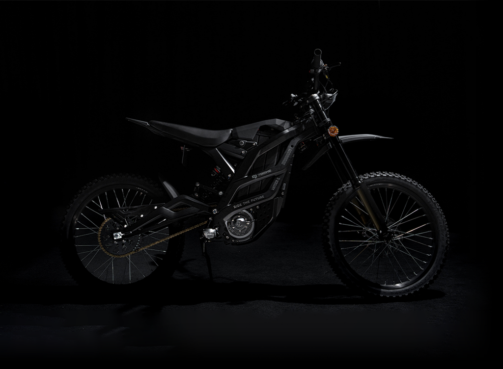 79Bike Falcon Lite moto électrique noire vue de profil