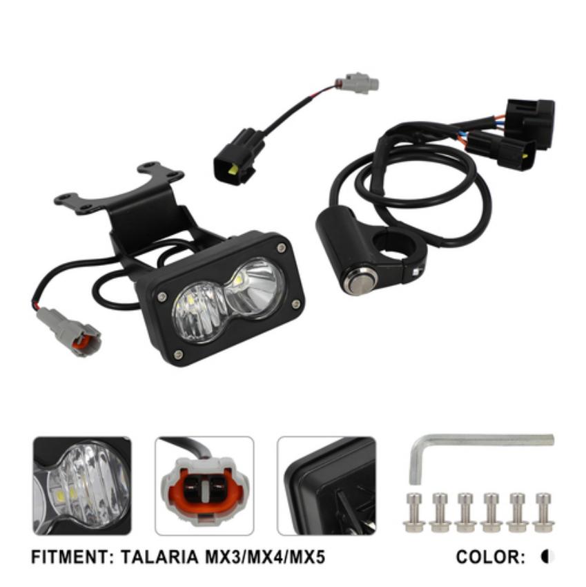 Rampe de feux plastique pour Talaria