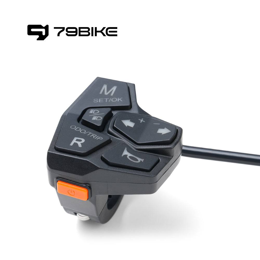 Commodo / bouton de commande d'origine 79Bike Falcon Pro / GT — Réf. DMPEC0901