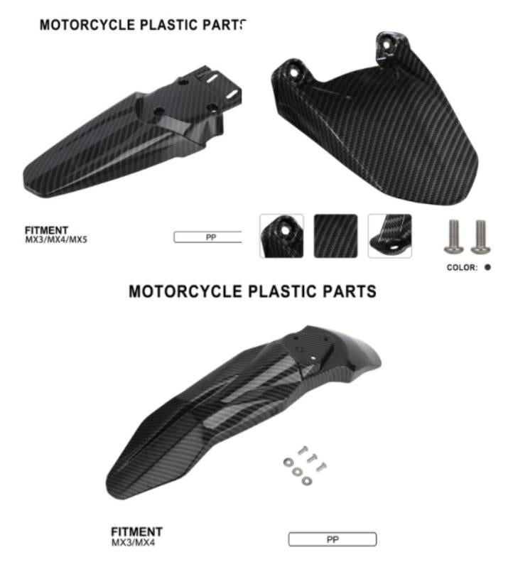Pièce plastique de remplacement pour Talaria