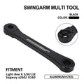 Outil multifonction de bras oscillant pour Sur-Ron, coloris noir