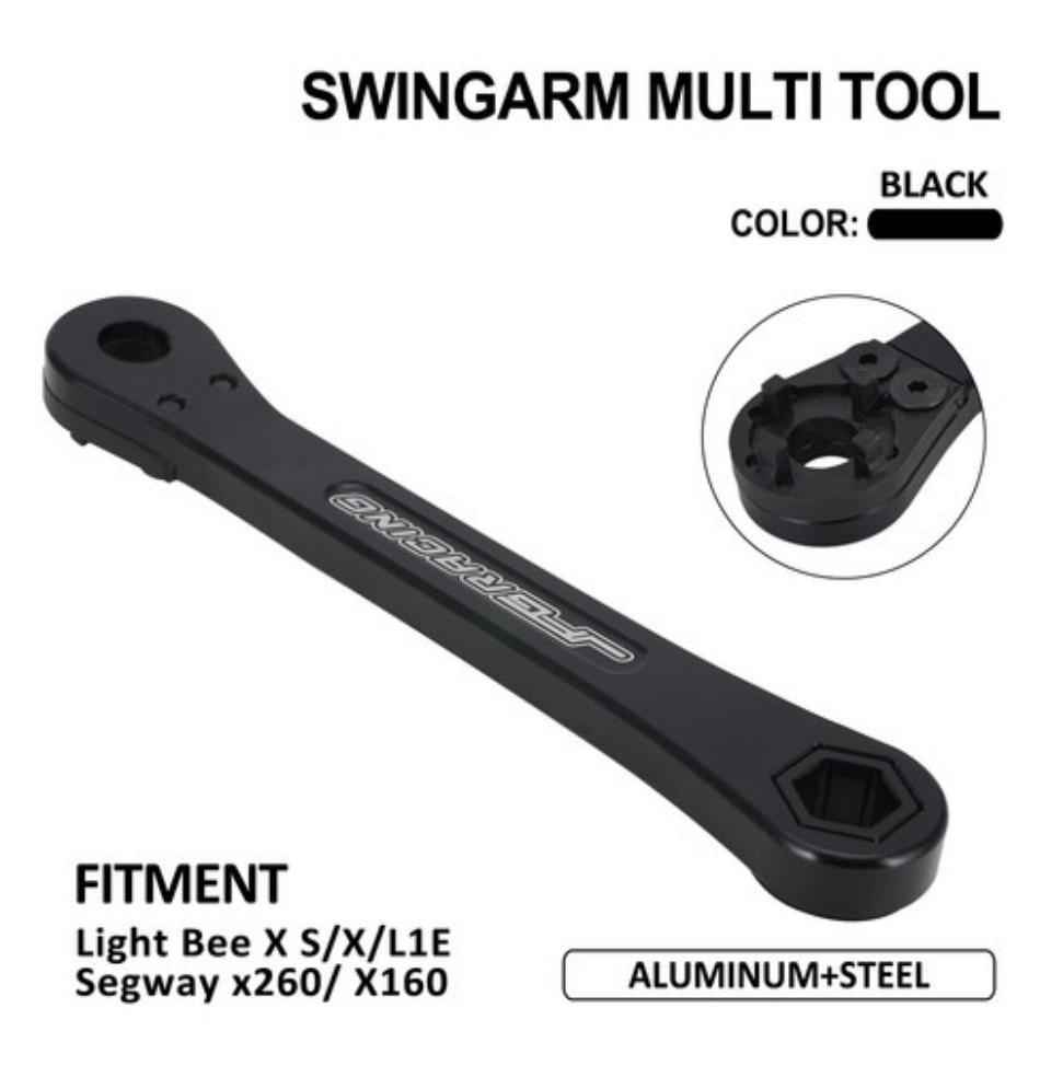 Outil multifonction de bras oscillant pour Sur-Ron, coloris noir