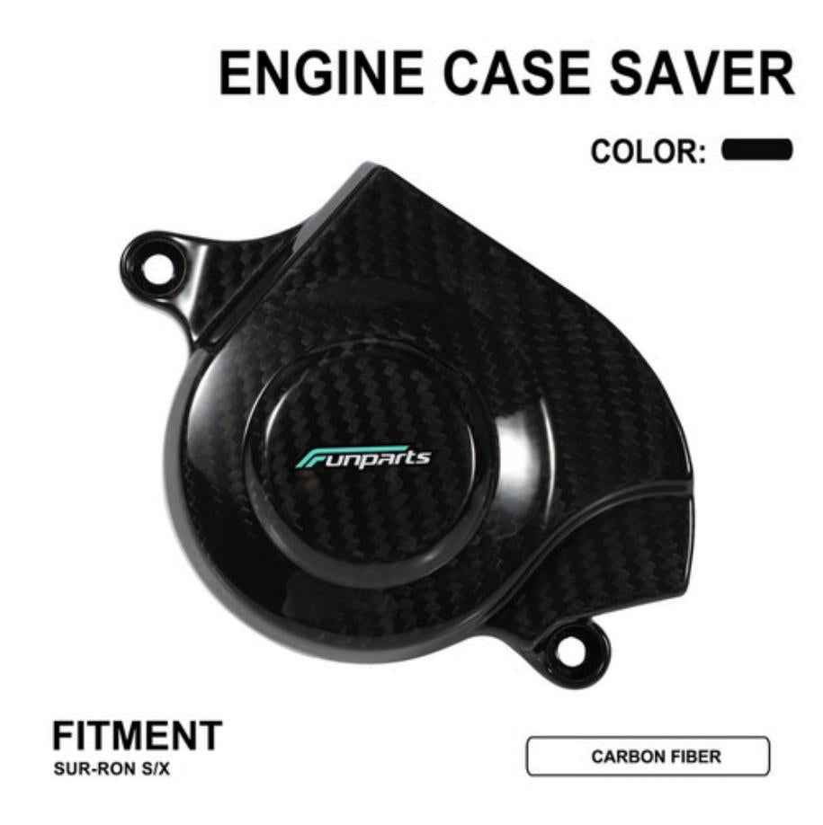 Protection carter moteur carbone pour Sur-Ron