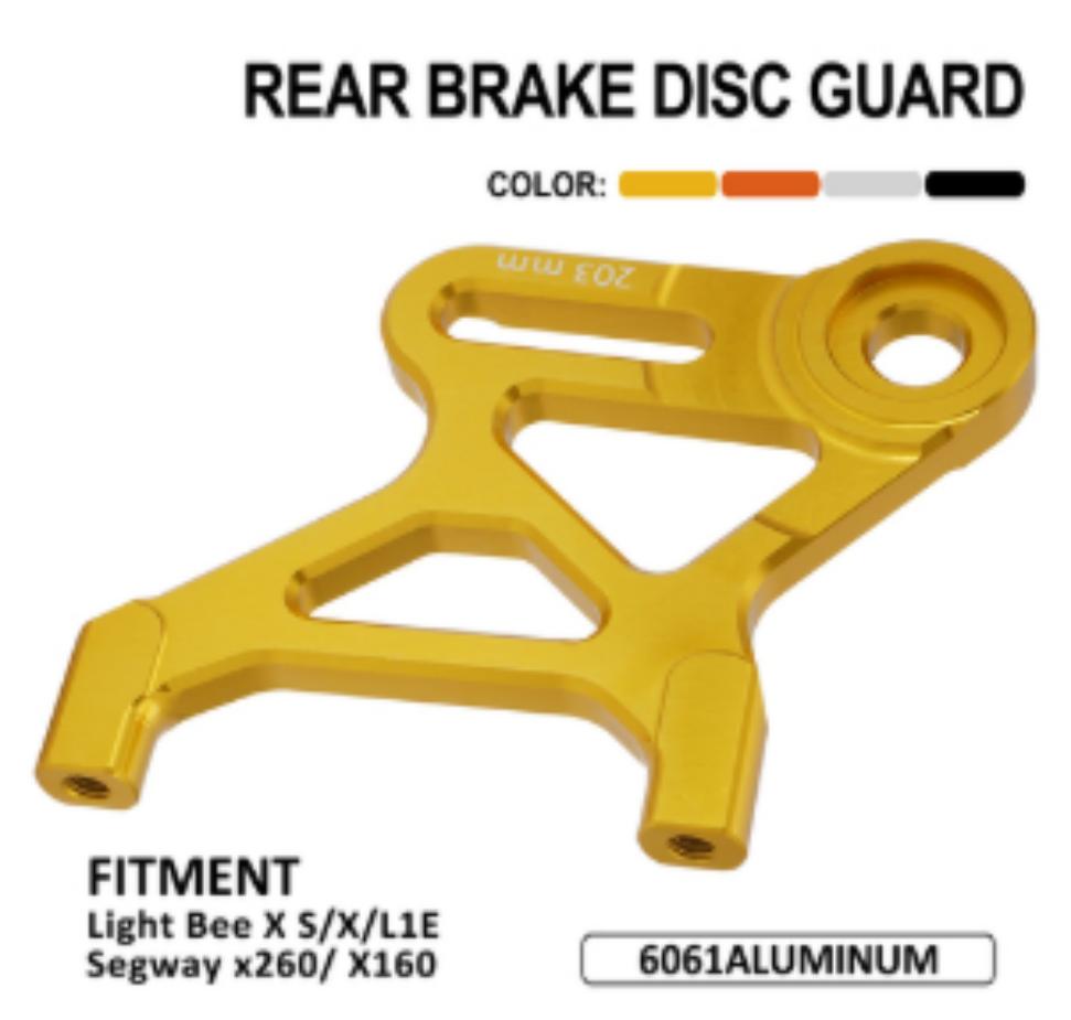 Adaptateur d'étrier de frein pour Sur-Ron, coloris doré
