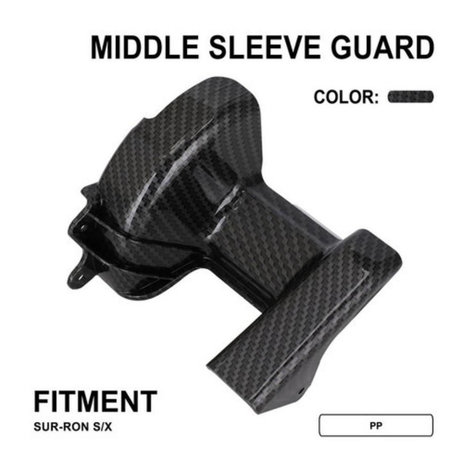 Protection axe central moto pour Sur-Ron