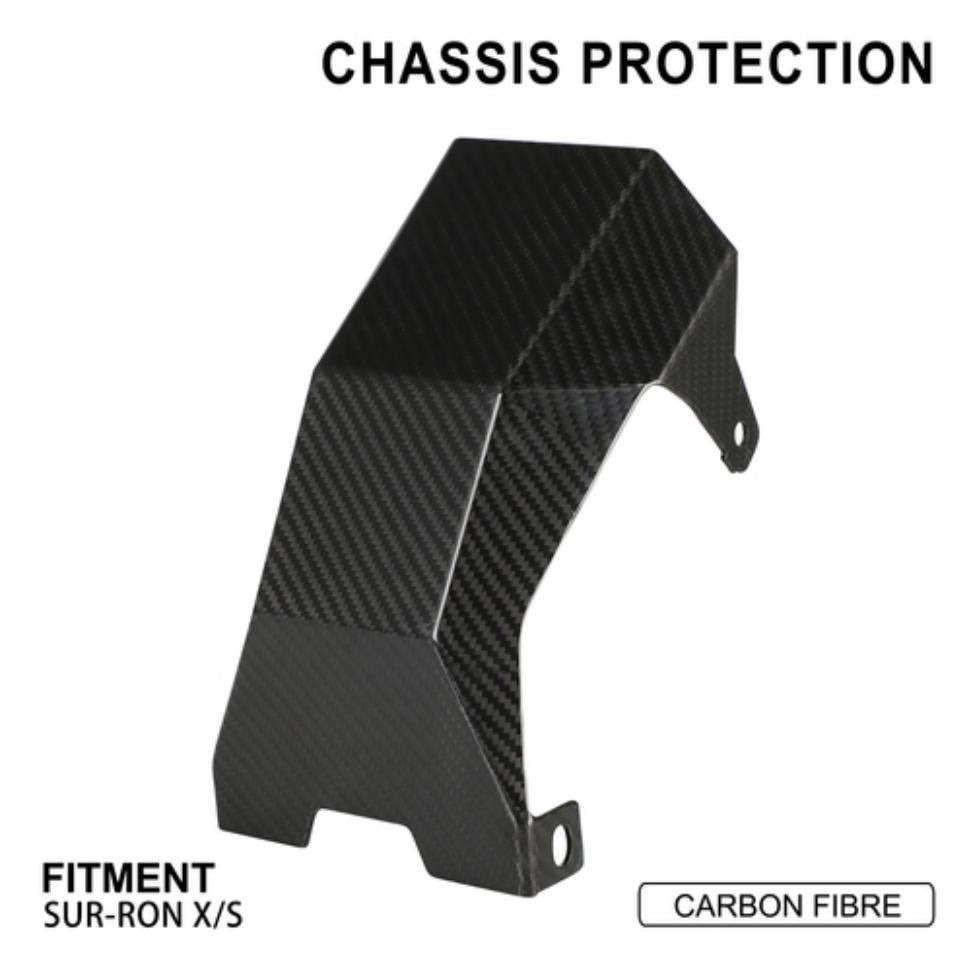 Protection de châssis carbone pour Sur-Ron