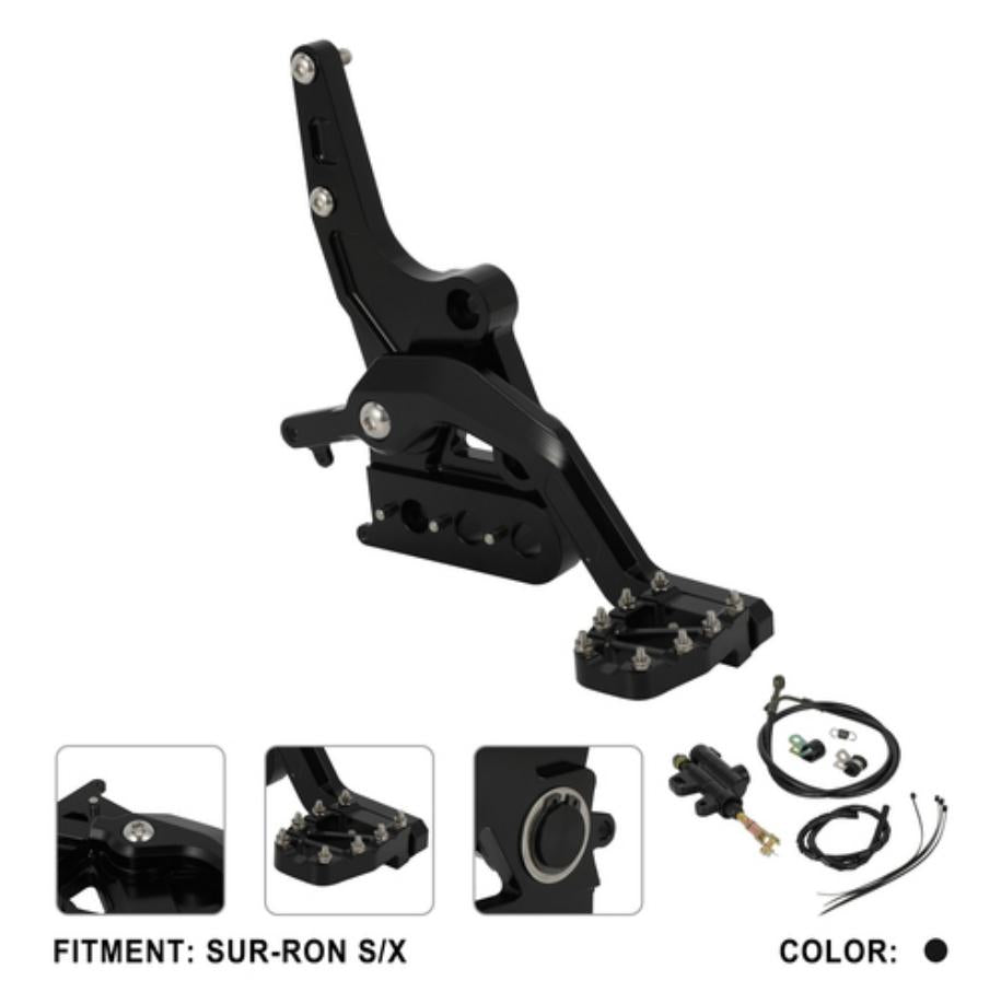 Kit de frein complet pour Sur-Ron, coloris noir