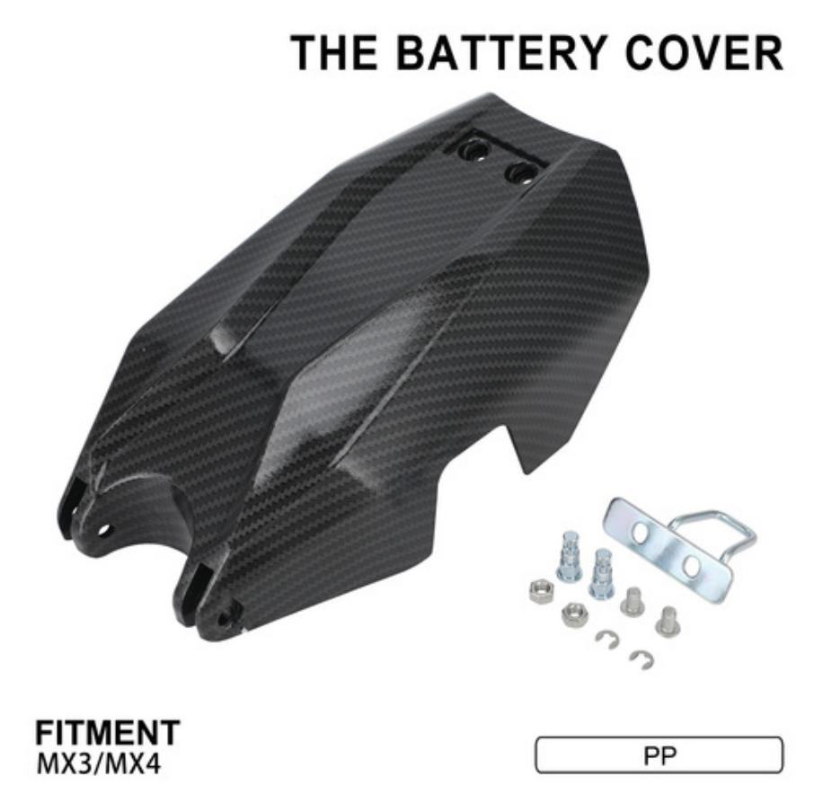 Cache batterie effet carbone pour Talaria