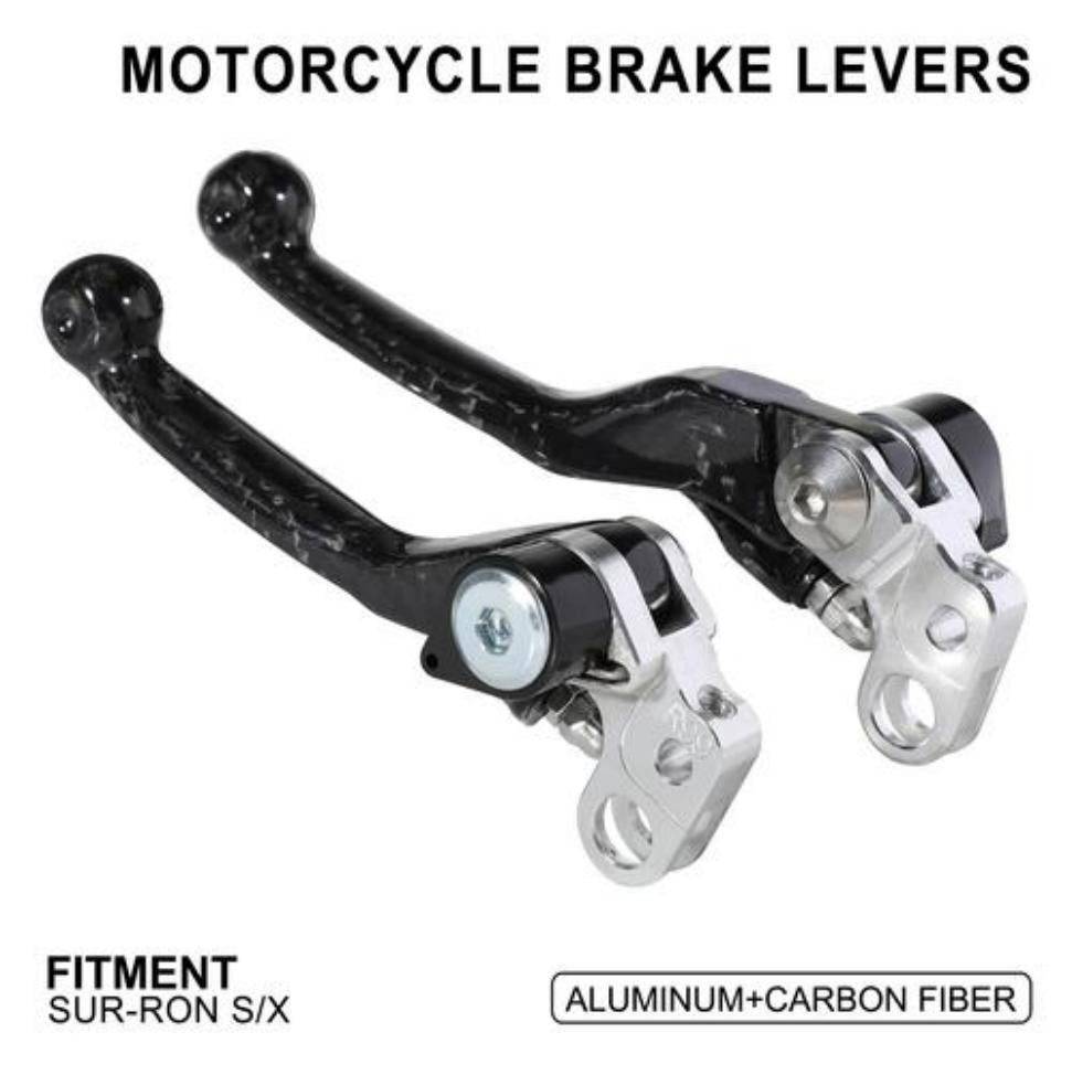Leviers de frein carbone pour Sur-Ron