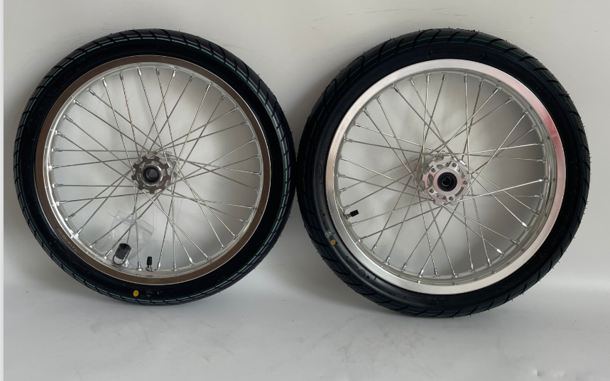 Jeu de roues à rayons Chrome - Sur-Ron Talaria 79Bike