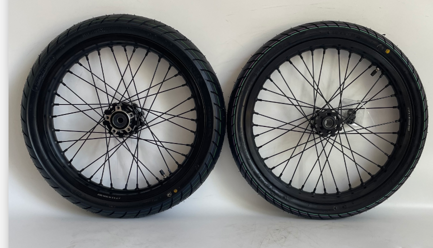 Jeu de roues à rayons Noir - Sur-Ron Talaria 79Bike