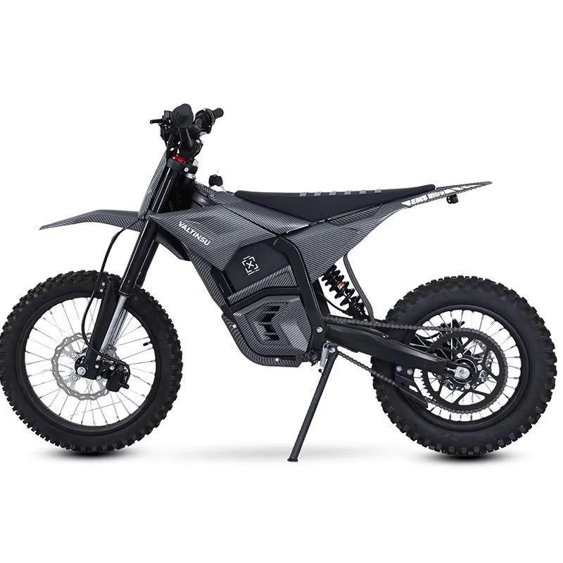 Moto électrique VALTINSU EM-5 Ultra Carbon Fiber — profil
