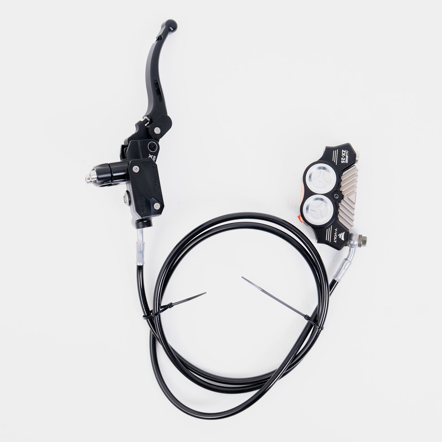 Système de Frein Y-VOLT Surge V — 4 Pistons 220mm Avant/Arrière